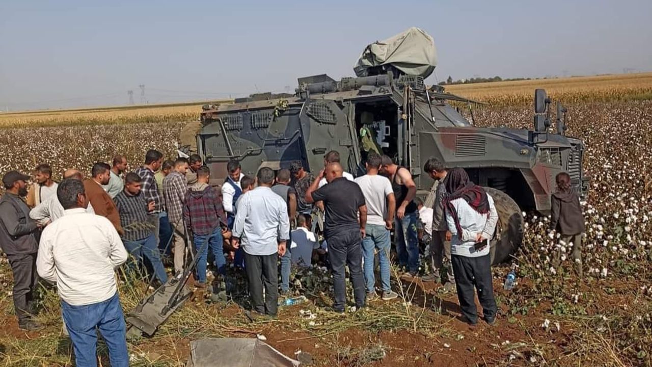 Viranşehir'de Askeri araç devrildi, 2 yaralı