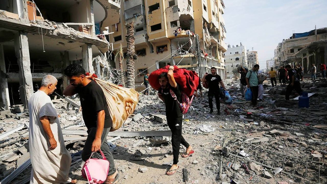 Gazze'de 1 milyon 600 bin Filistinli Yerinden Oldu!