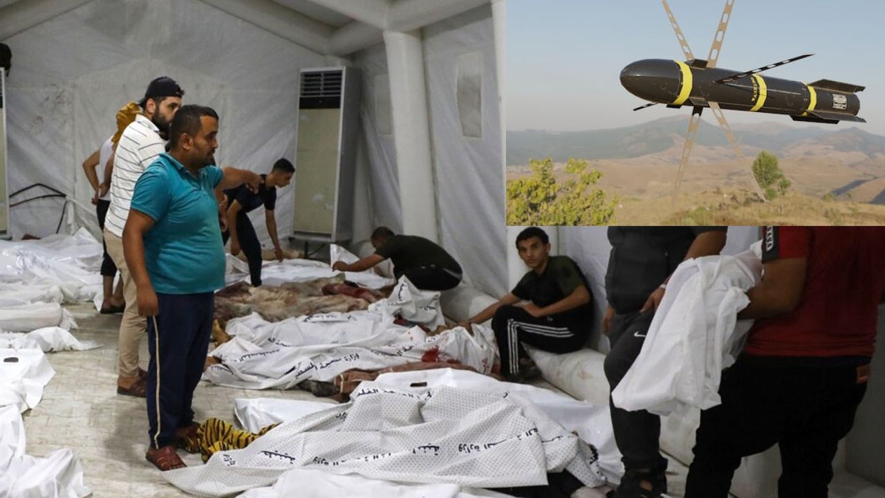 Gazze'de Şifa Hastanesine Bıçaklı Füzeyle Katliam Yapıldı!