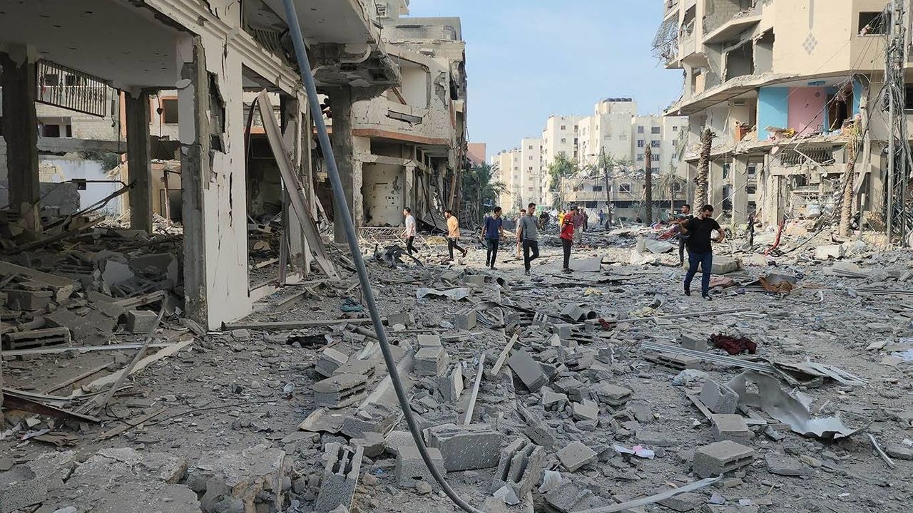 Gazze'deki Siyonist Saldırılarda 40 Bin Konut Tamamen Yıkıldı, 222 Bin Konut Zarar Gördü