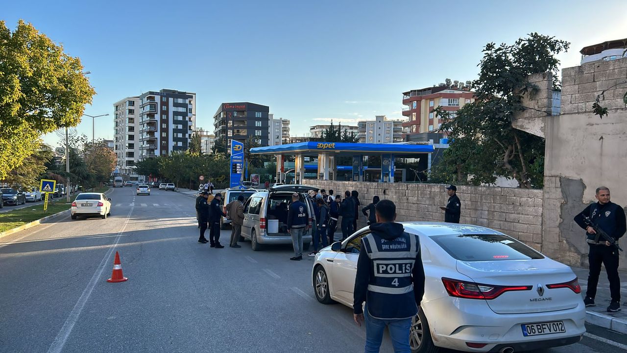 Urfa'da 35 araca ceza kesildi