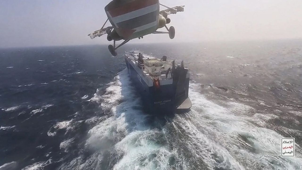 Yemen'de Amerikan Şirketine Ait Gemiye Husi Misillemesi