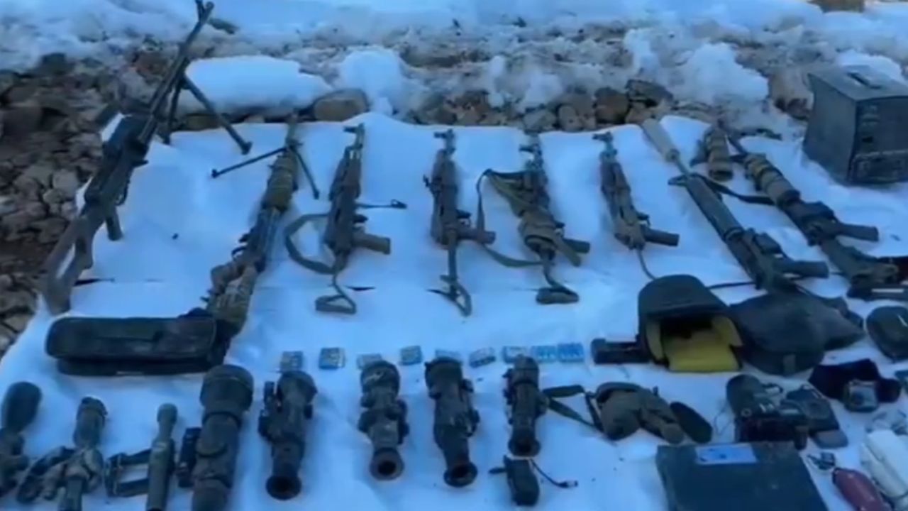 Pençe Kilit Operasyonu: PKK'nın Silah Deposu Sarsıldı!