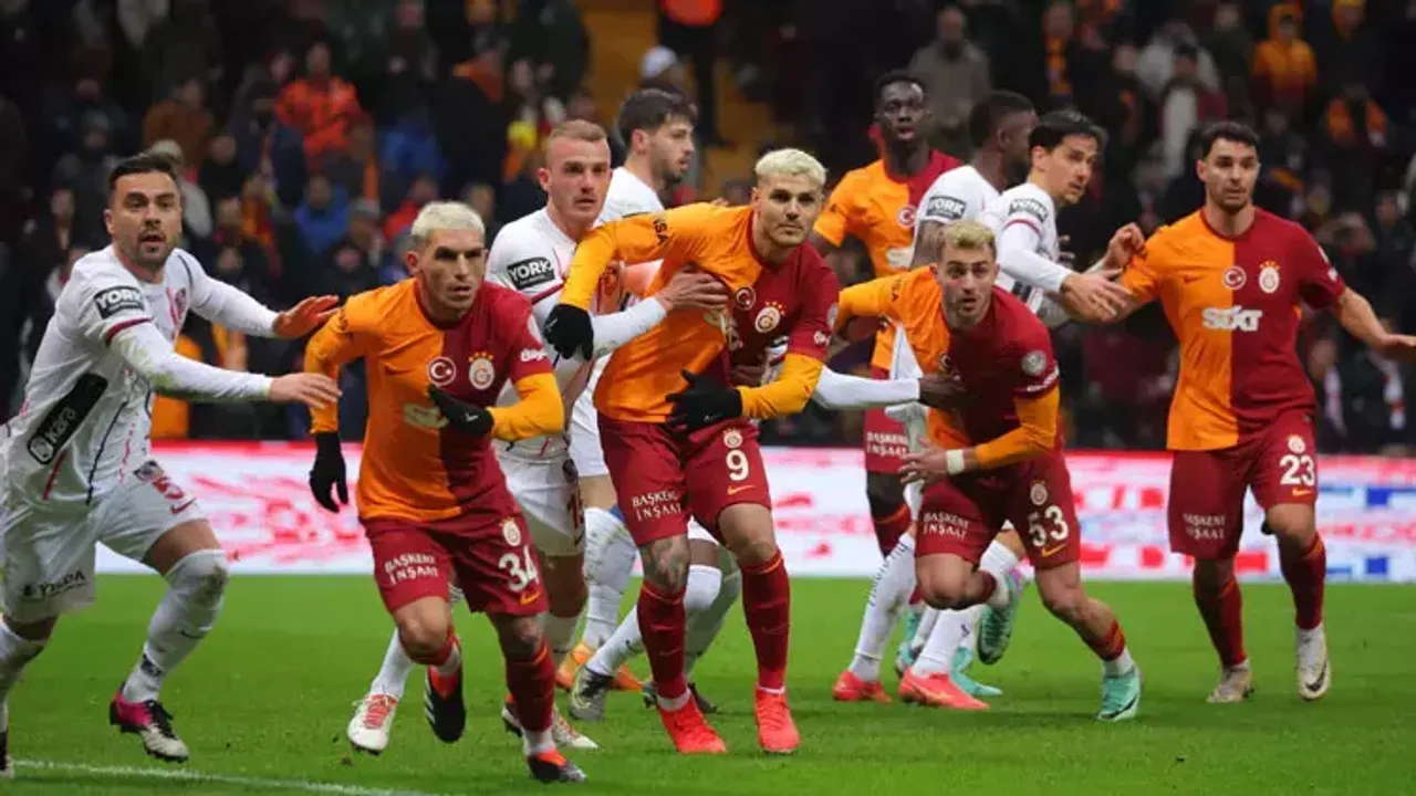 Galatasaray, Gaziantep FK'yı 2-1 Mağlup Etti!