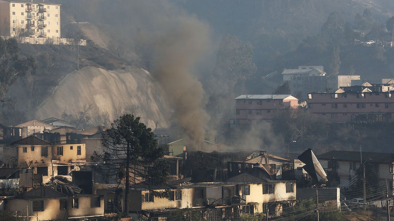Şili’de Yangın Felaketin: Ölü Sayısı 122