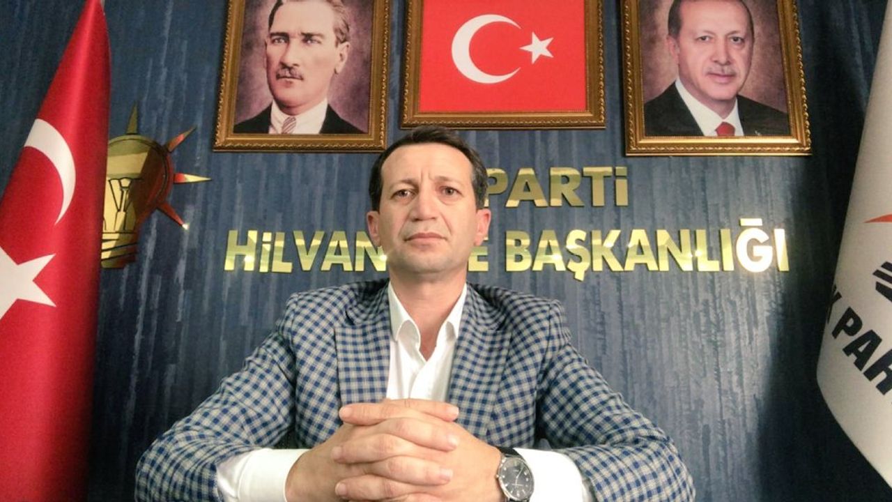 AK Parti Hilvan İlçe Başkanı Mustafa Çıdır İstifa Etti