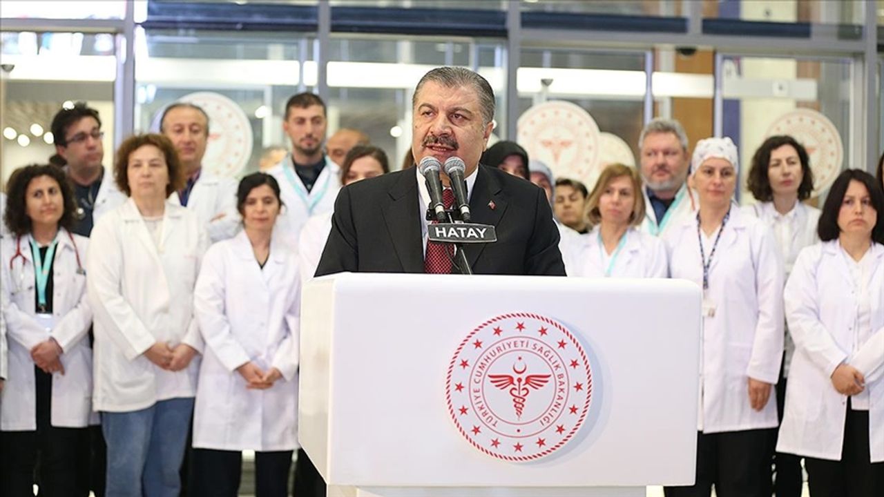 Sağlık Bakanı Koca: Hatay'ın Sağlık Hizmetine Hızlı Çözüm, Yeni Hastaneleri Devreye Aldık