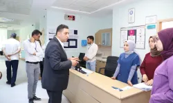 Şanlıurfa İl Sağlık Müdürü Solmaz, Akçakale Devlet Hastanesi'nde İncelemelerde Bulundu