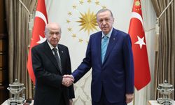 Cumhurbaşkanı Erdoğan, MHP Genel Başkanı Bahçeli’yi kabul etti