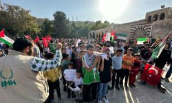 Şanlıurfa'da Yetim Çocukların Gazzeli Kardeşleri İçin Eylemi