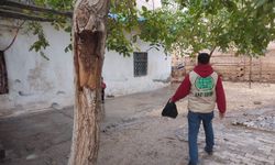 Umut Kervanı Suruç'ta Kırmızı Et ve Giyim Yardımında Bulundu