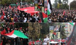 Şanlıurfa’da Gazze’ye destek yürüyüşü ve mitingi