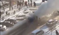 Bişkek’te Türkiye Büyükelçiliği’ne yakın noktada araç patladı