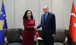 Erdoğan, TRT World Forum 2023’te Kosova Cumhurbaşkanı ile bir araya geldi