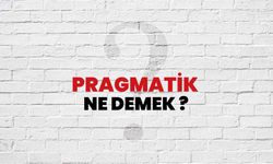 Pragmatik Ne Demek?