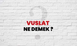 Vuslat Ne Demek?