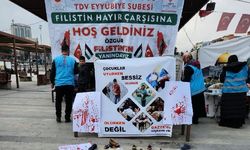 Şanlıurfa’da Filistinli mazlumlar için hayır çarşısı açıldı