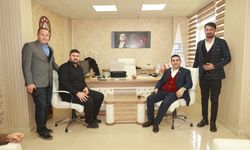 Başkan Özyavuz, DEDAŞ Harran İlçe Müdürü'nü ziyaret etti