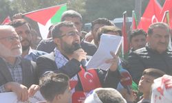 Şanlıurfa'da zulüm altındaki Gazze için basın açıklaması düzenlendi
