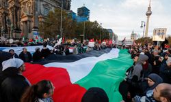 Almanya'nın Başkentinde Filistin'e Destek Gösterisi