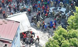 Küçükçekmece'de çöken binada 1 kişi öldü, 8 kişi yaralandı