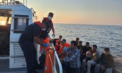 İzmir ve Muğla açıklarında düzensiz göçmen hareketliliği