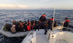 Yunanistan Unsurlarınca Geri İtilen Düzensiz Göçmenler Kurtarıldı