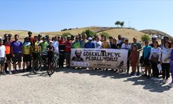 Göbeklitepe'de Pedal Çevirerek Prof. Dr. Klaus Schmidt'i Andılar