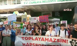 "YASAYI TANIMIYORUZ, YÜRÜYORUZ" SLOGANI İLE PROTESTO ETTİ