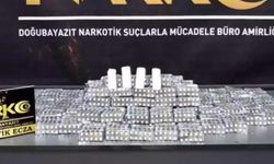 Ağrı'da 8 kilo metamfetamin ele geçirildi