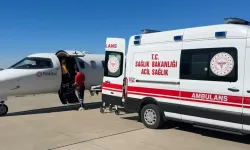 Ambulans Uçak 17 Aylık İbrahim Çabas İçin Havalandı