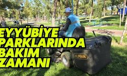 Eyyübiye Parklarında Bakım Zamanı