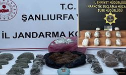 Şanlıurfa'da Polis ve Jandarma Kilolarca Uyuşturucu Ele Geçirdi: 9 Gözaltı