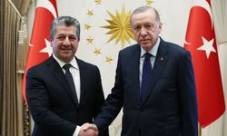 Cumhurbaşkanı Erdoğan, Mesrur Barzani'yi kabul etti