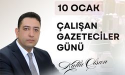 Müdür Solmaz'dan 10 Ocak Çalışan Gazeteciler günü mesajı