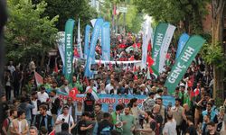 Mavi Marmara Saldırısı'nın 13. Yıldönümünde Yürüyüş Yapıldı