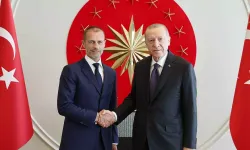 Cumhurbaşkanı Erdoğan, UEFA Başkanı Aleksander Caferin ile görüştü