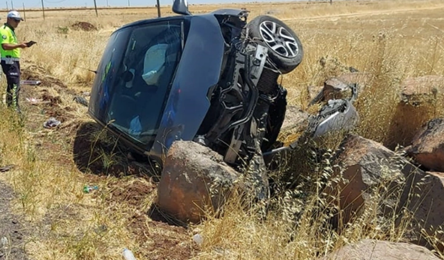 Siverek'te Otomobil Kazası: 1 Yaralı!