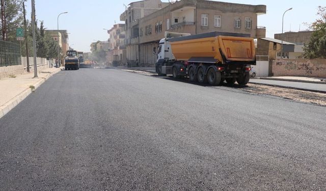Viranşehir'de Yollar Yenileniyor: Sıcak Asfalt Çalışmaları Hız Kazandı