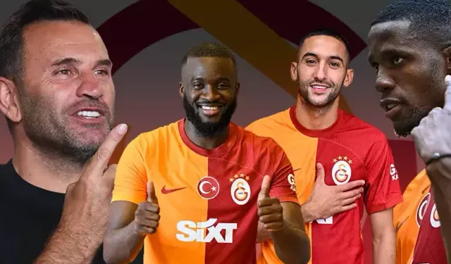Galatasaray'da Okan Buruk'un Zaha, Ziyech ve Ndombele Kararı!