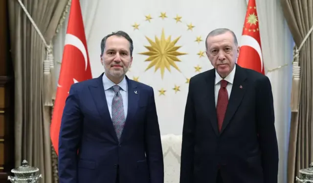 Cumhurbaşkanı Erdoğan, Fatih Erbakan'ı Kabul Etti