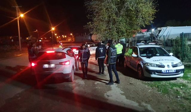 Harran'da "Kümbet 3" Uygulamasıyla Asayiş ve Trafik Denetimi