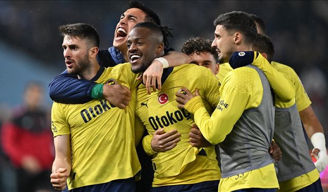 Fenerbahçe Trabzonspor'u Deplasmanda Mağlup Etti