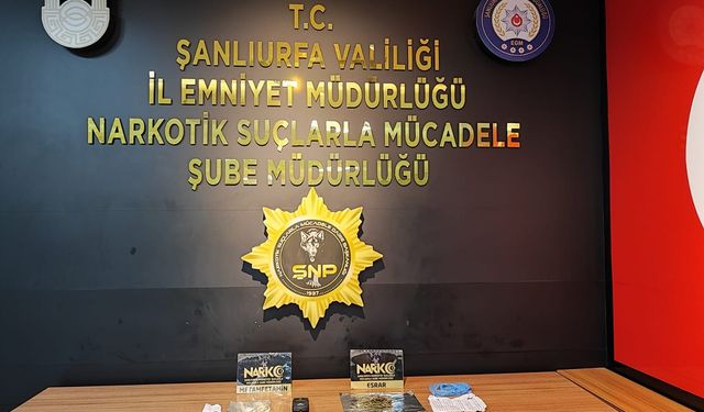 Şanlıurfa'da uyuşturucu operasyonu: 4 gözaltı