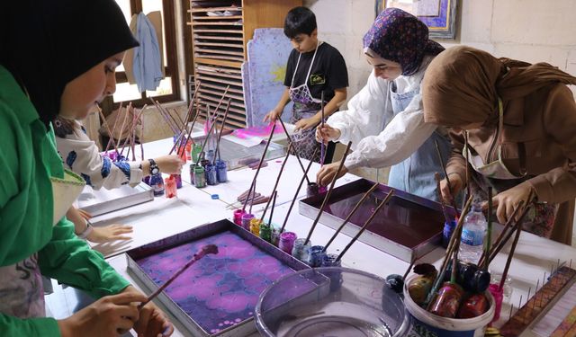 Şanlıurfa'da Kültür ve Sanat Evi, gençlerin ilgi odağı haline geldi