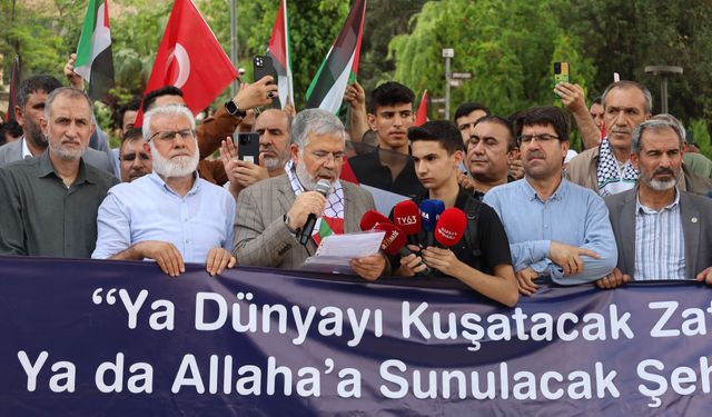 Şanlıurfa'da Şehid Hasan Saklanan için basın açıklaması