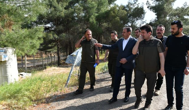 Vali Şıldak, Atatürk ormanını ziyaret etti