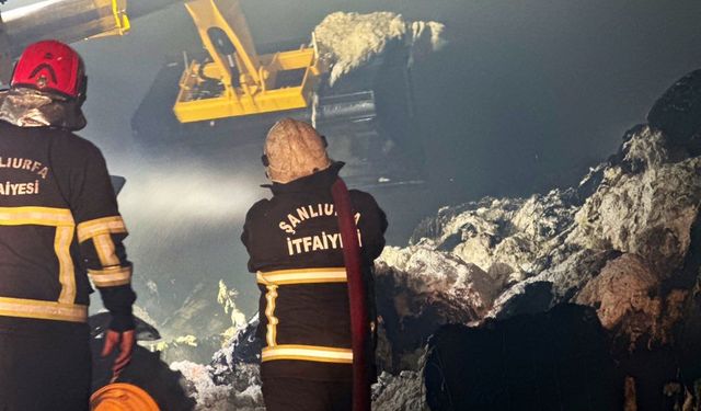 Viranşehir’deki fabrika yangını söndürüldü