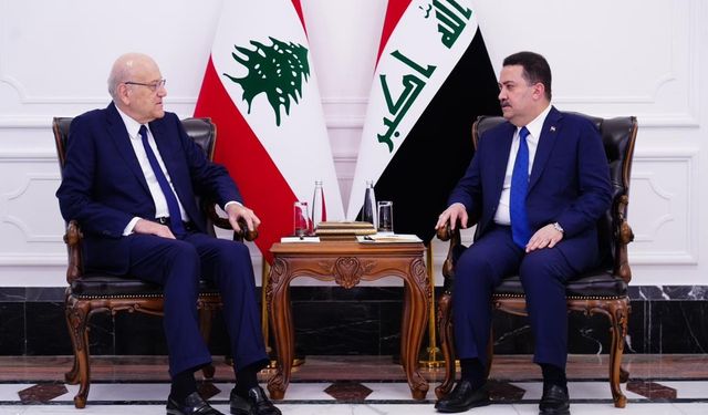 Irak Başbakanı Sudani, Lübnanlı mevkidaşıyla görüştü