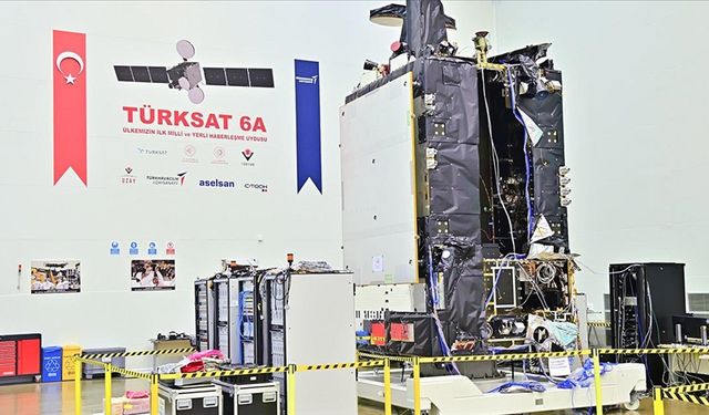 Türksat 6A'nın Uzaya Fırlatılması için Son Hazırlıklar Tamamlanıyor